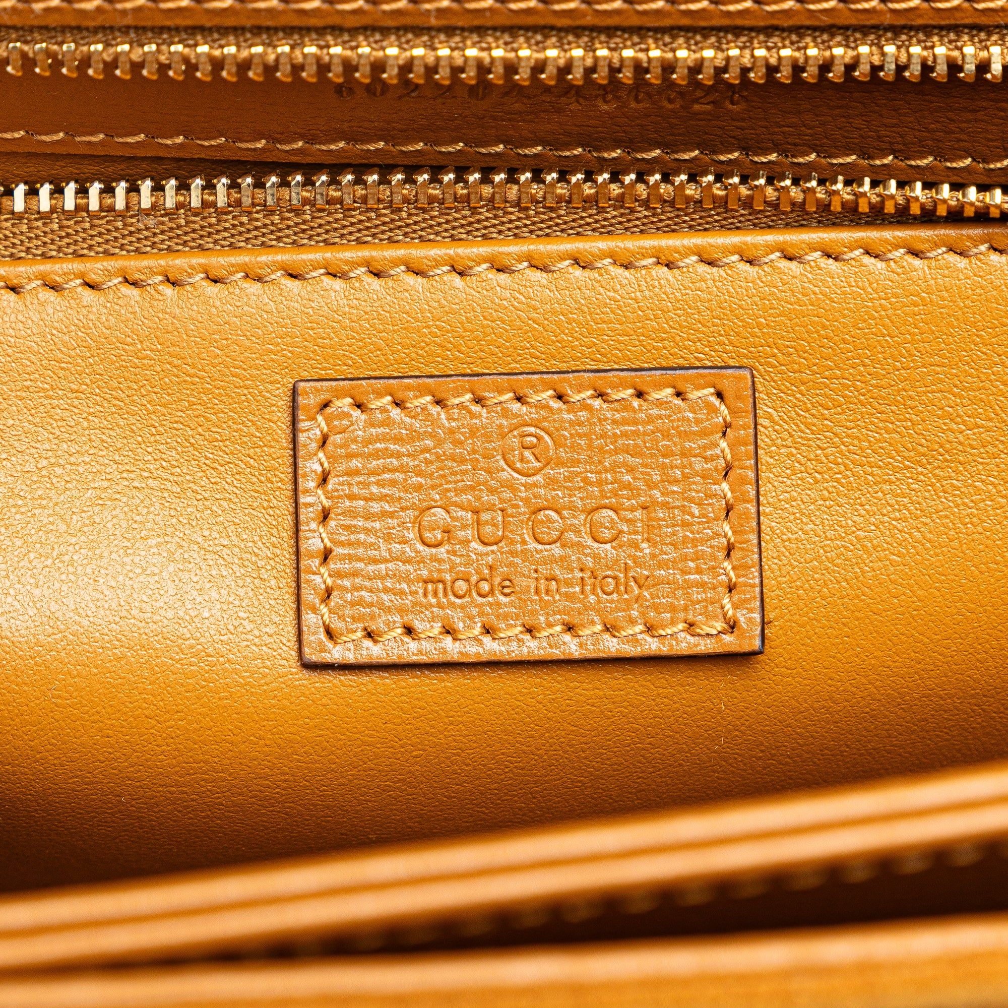 Gucci | Pre-Owned Small Shearling Trimmed Suede Horsebit 1955 Crossbody | Brown
