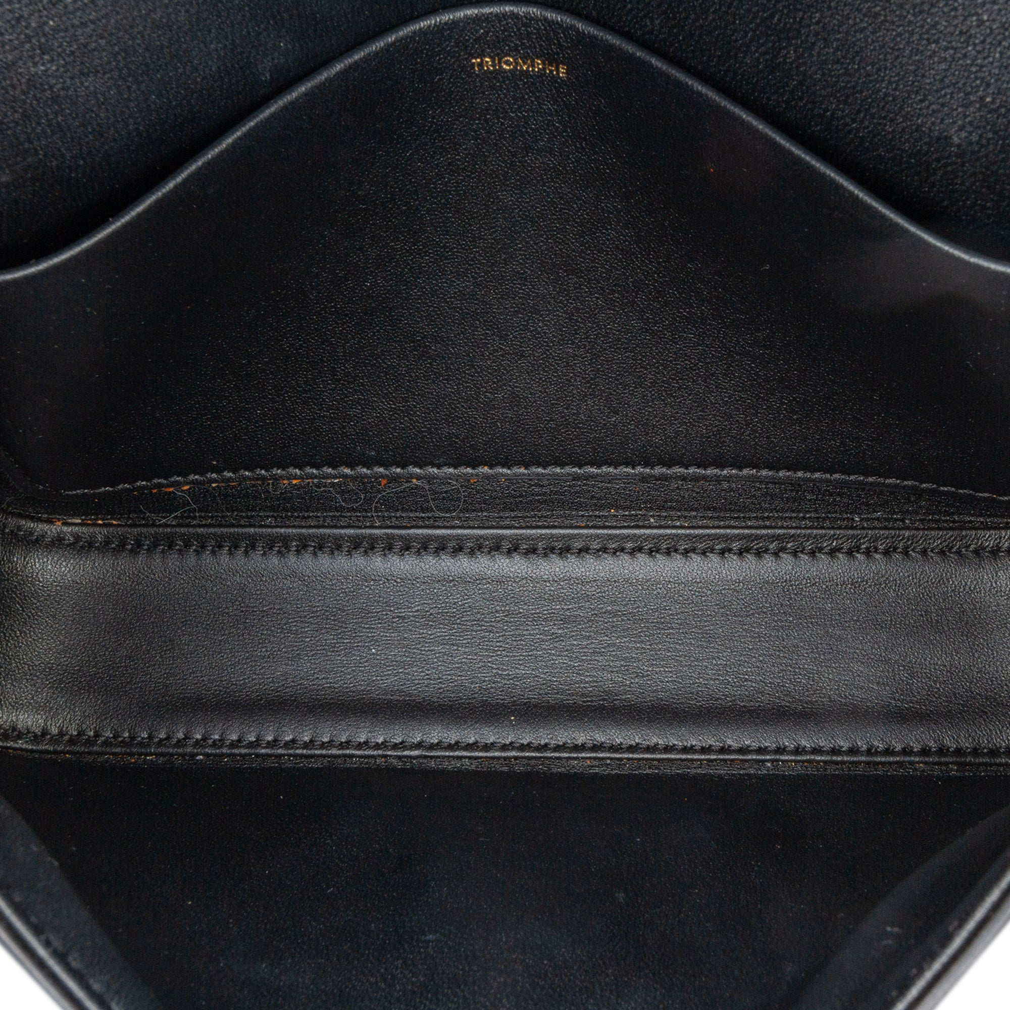 Celine | Pre-Owned Shiny Calfskin Claude Chain Shoulder Bag | Black