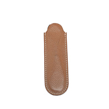 Hermès | Pre-Owned Stainless Steel Scissors with Leather Case | SilverBrownBrownBrown