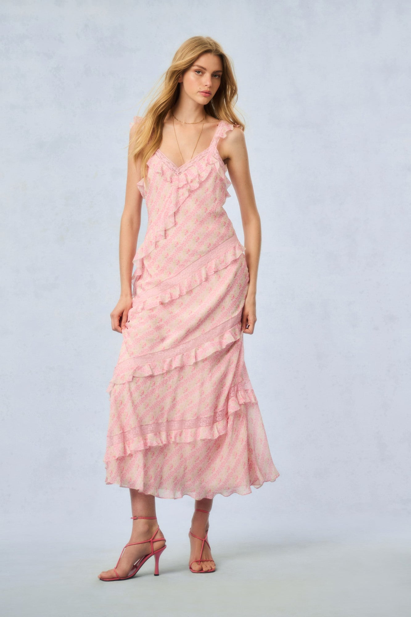 Radiance Heirloom Print Maxi Dress | Macaroon