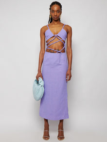 Women | Christopher Esber | Lattice Bra Dress | Lilac