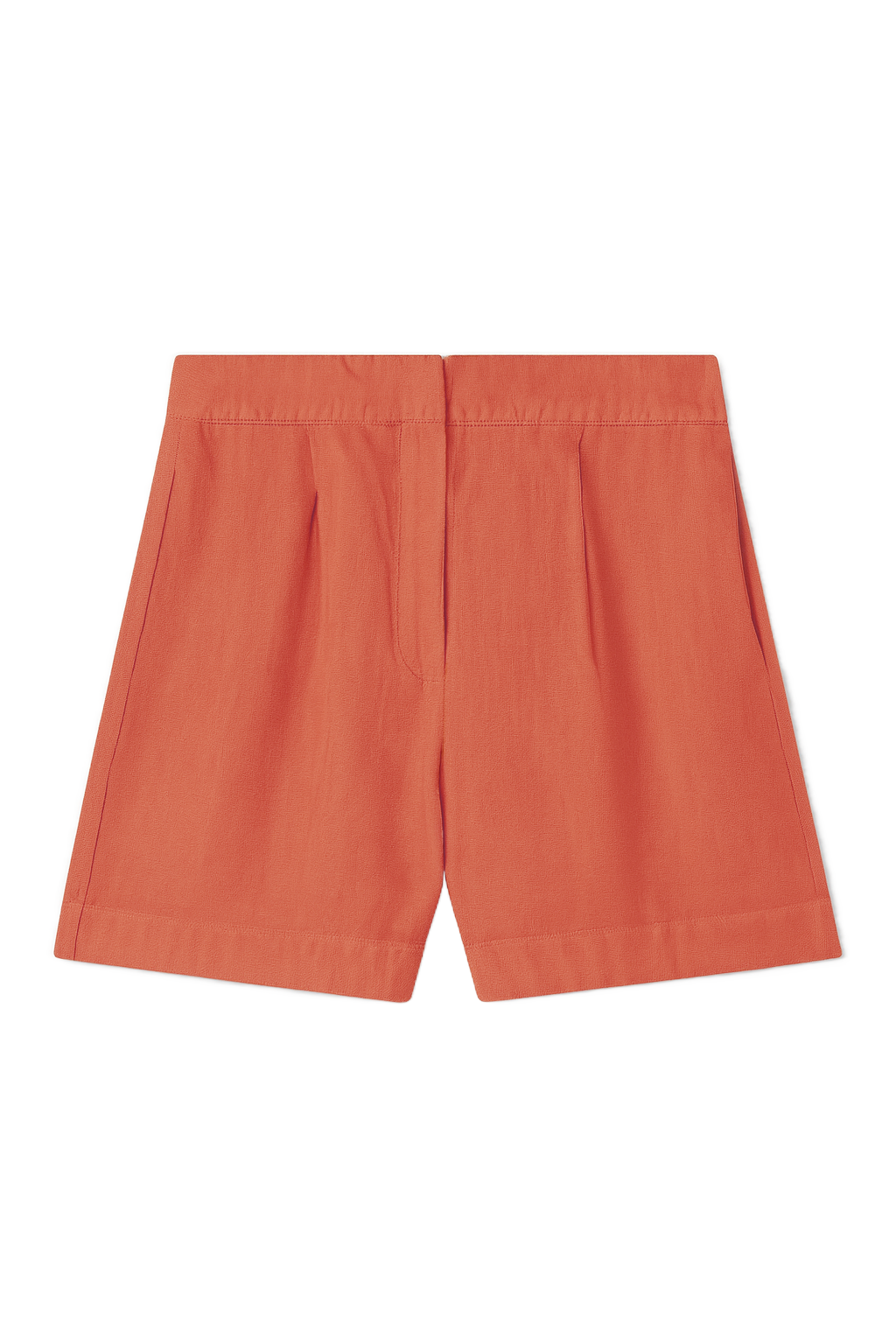Relaxed Linen Short | Cayenne