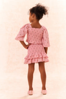 Girls Malva Cotton Top | Pink Dusk