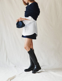 Womens | The Mini Skirt | Navy