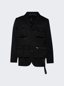Men | Lanvin | Utility Blazer | Black