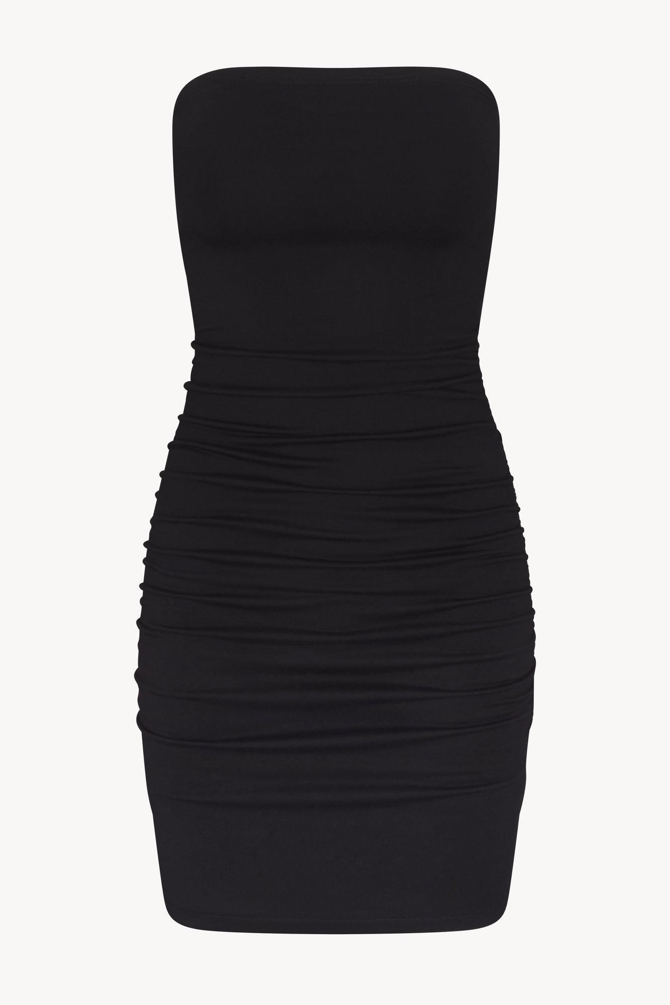 RUCHED TUBE MINI DRESS - ETERNE