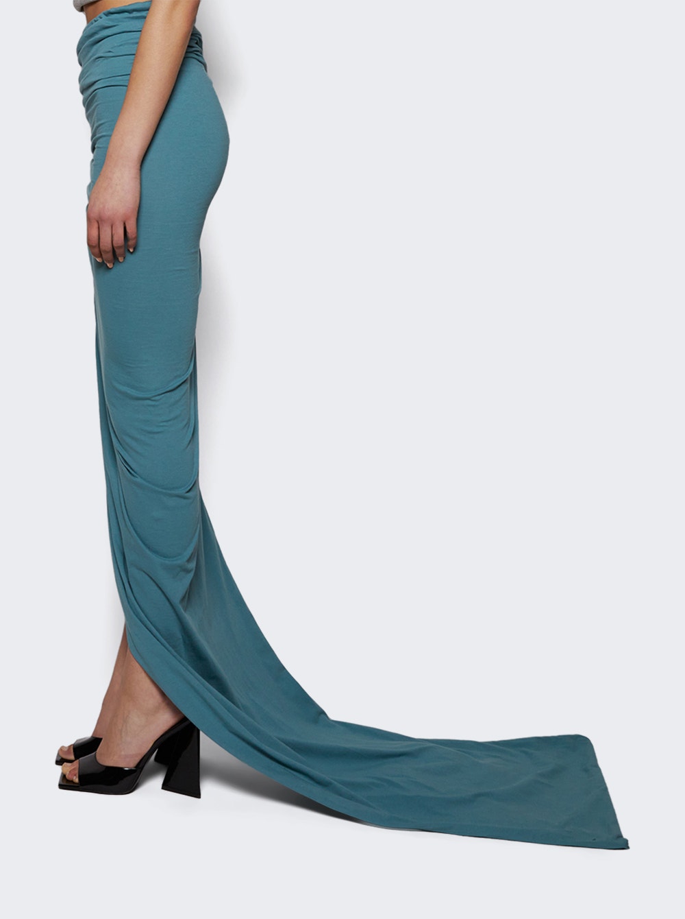 Women | Rick Owens | Edfu Skirt Mouthwash | Blue