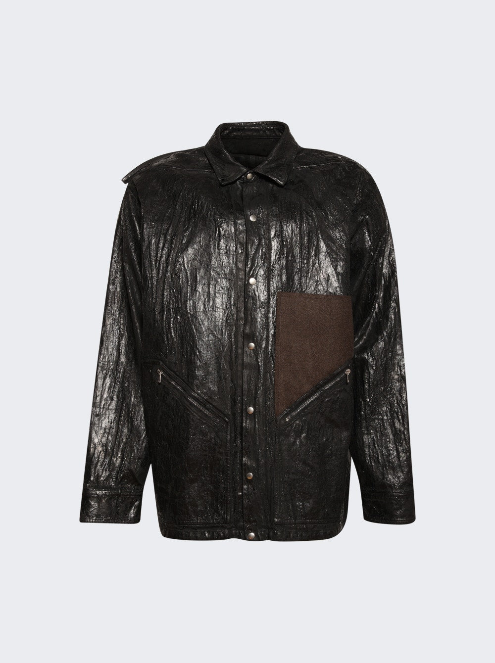Men | Rick Owens | Giacca Tour Jacket Black And Brown