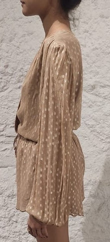 Rococo Sand | Aria Tan Bodysuit | Tan