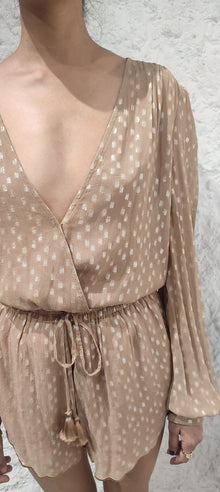 Rococo Sand | Aria Tan Bodysuit | Tan