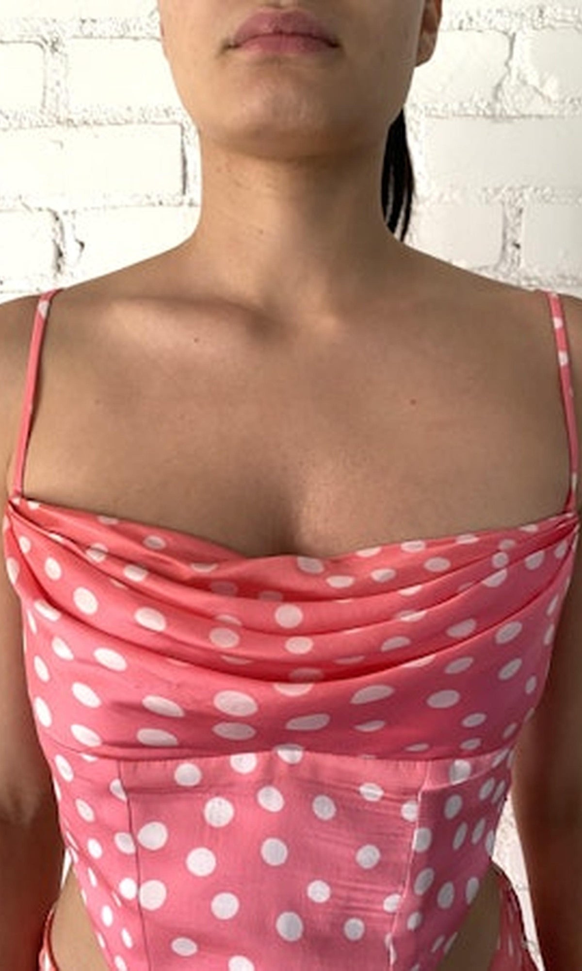 Womens | Blaire Viscose Satin Top | Pink