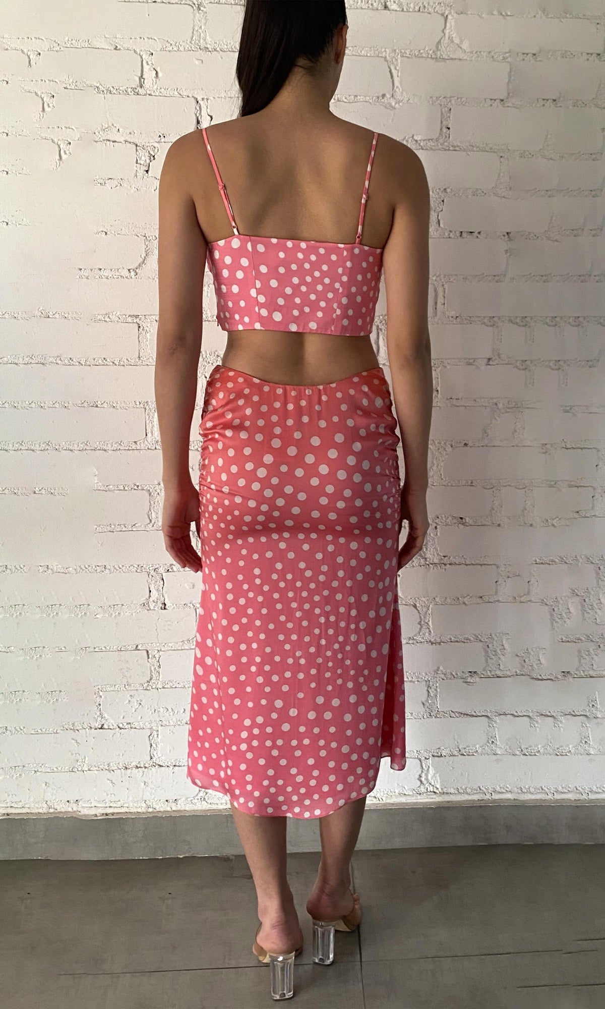 Womens | Blaire Viscose Satin Top | Pink