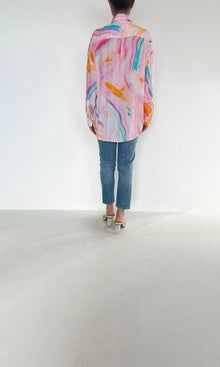Womens | Inv Viscose Solid Crepe Megan Shirt | Pink