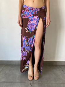 Rococo Sand | Shay Long Skirt | Brown