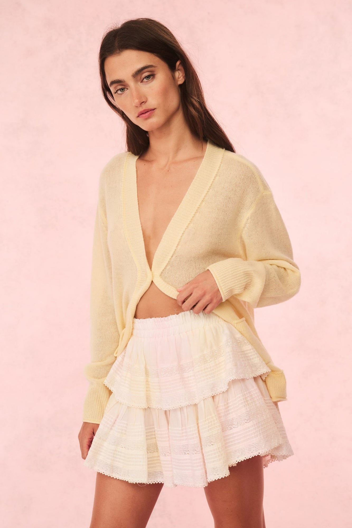 Ruffle Mini Tie-Dye Skirt | Lemonade Kisses