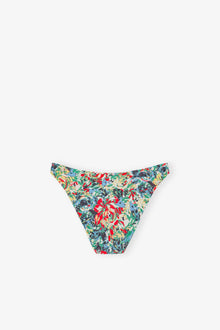 Recycled Printed Lowrise Bikini Briefs | Multicolour