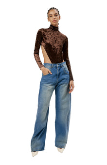 Guya Bodysuit | Deep Mahogany