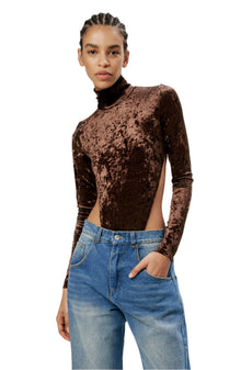 Guya Bodysuit | Deep Mahogany