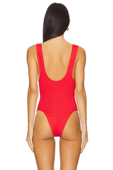 Ruby Knot One Piece | Red