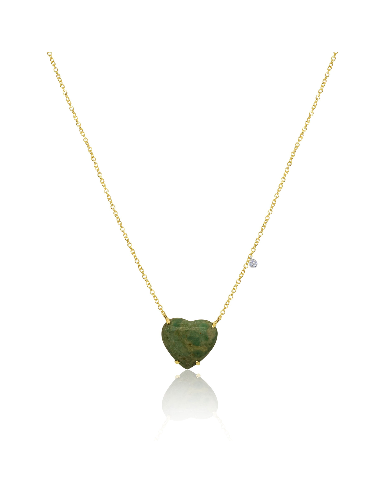 Ruby Mica Necklace | Yellow Gold