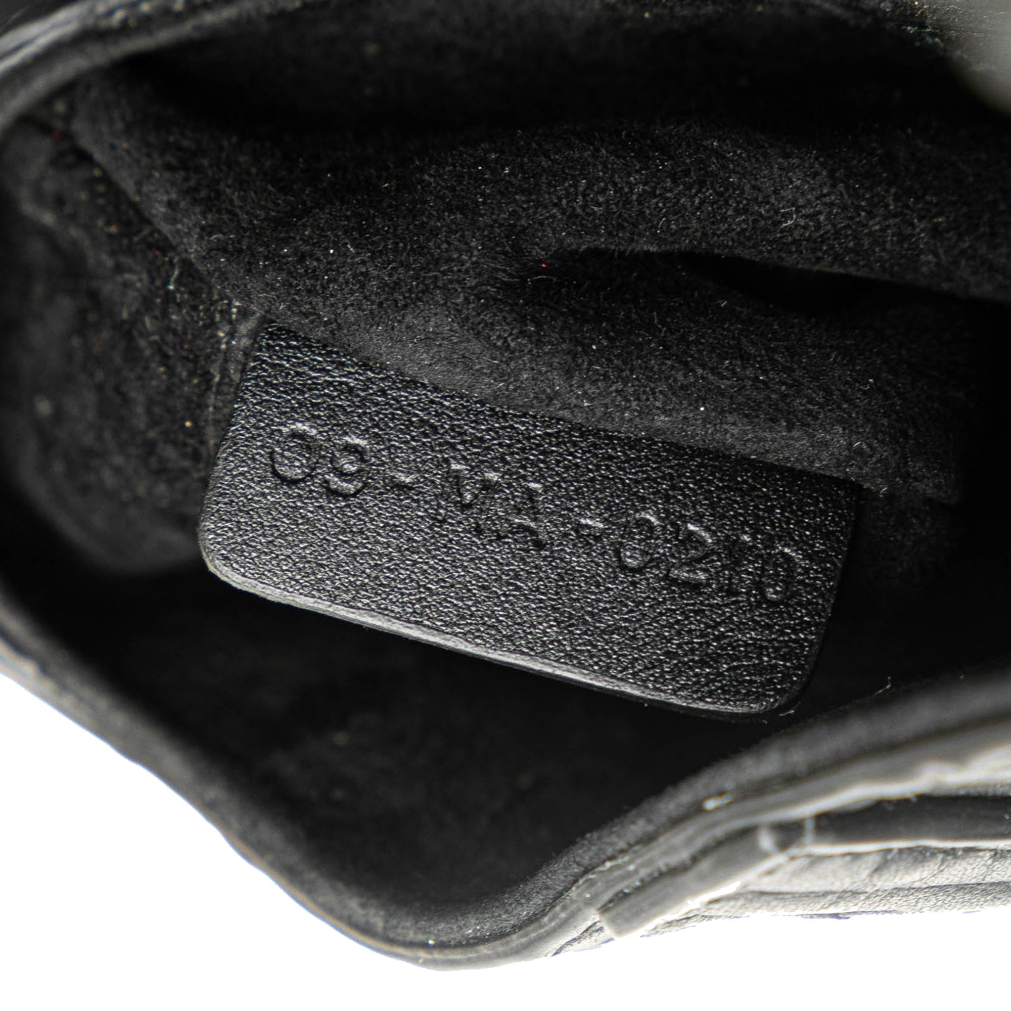 Dior | Pre-Owned Mini Oblique Embossed Calfskin Saddle | Black