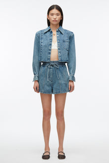 Denim Boxer Short | Blue
