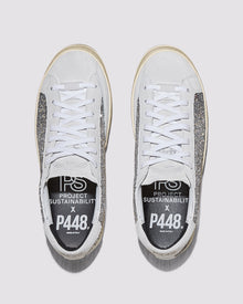 Women | John Sneaker | Recycled White/Silver