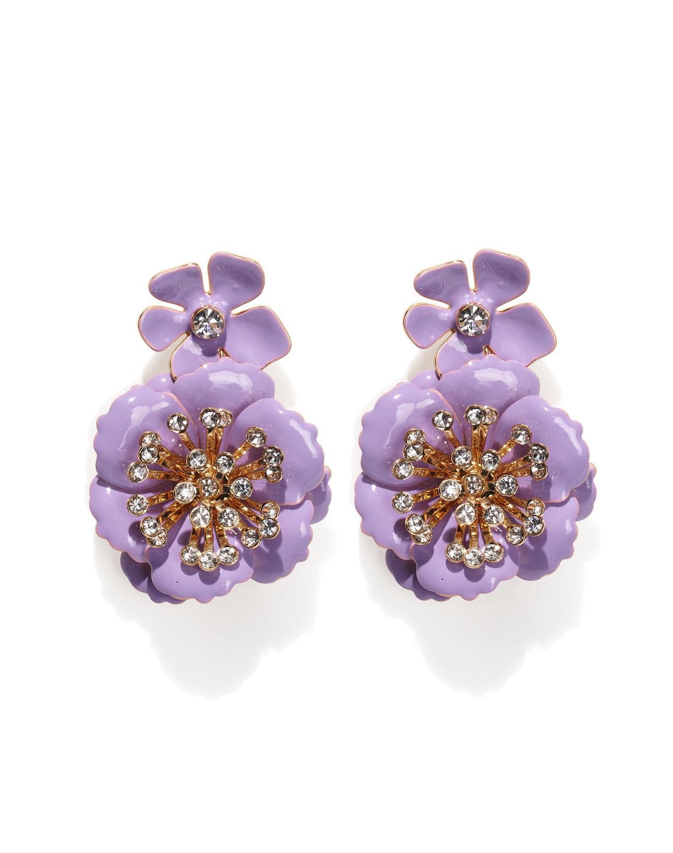 Flower Dangle Earrings | Violeta