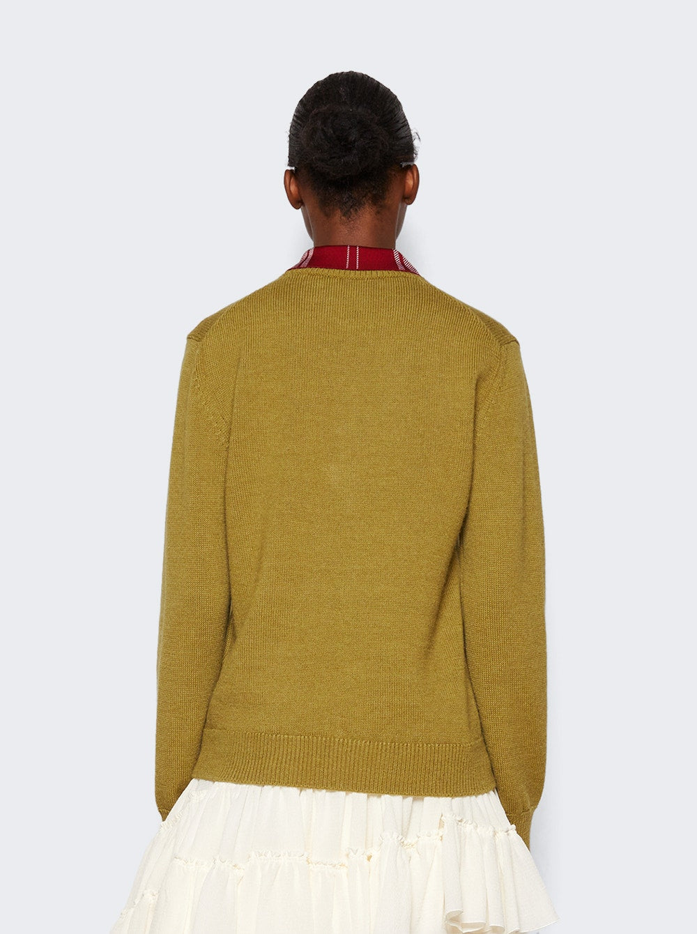 Women | Loewe | Trompe L'oeil Sweater | Green
