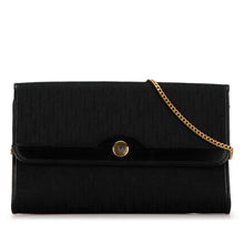 Dior | Pre-Owned Oblique Canvas Chain Shoulder Bag | Black