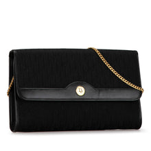 Dior | Pre-Owned Oblique Canvas Chain Shoulder Bag | Black