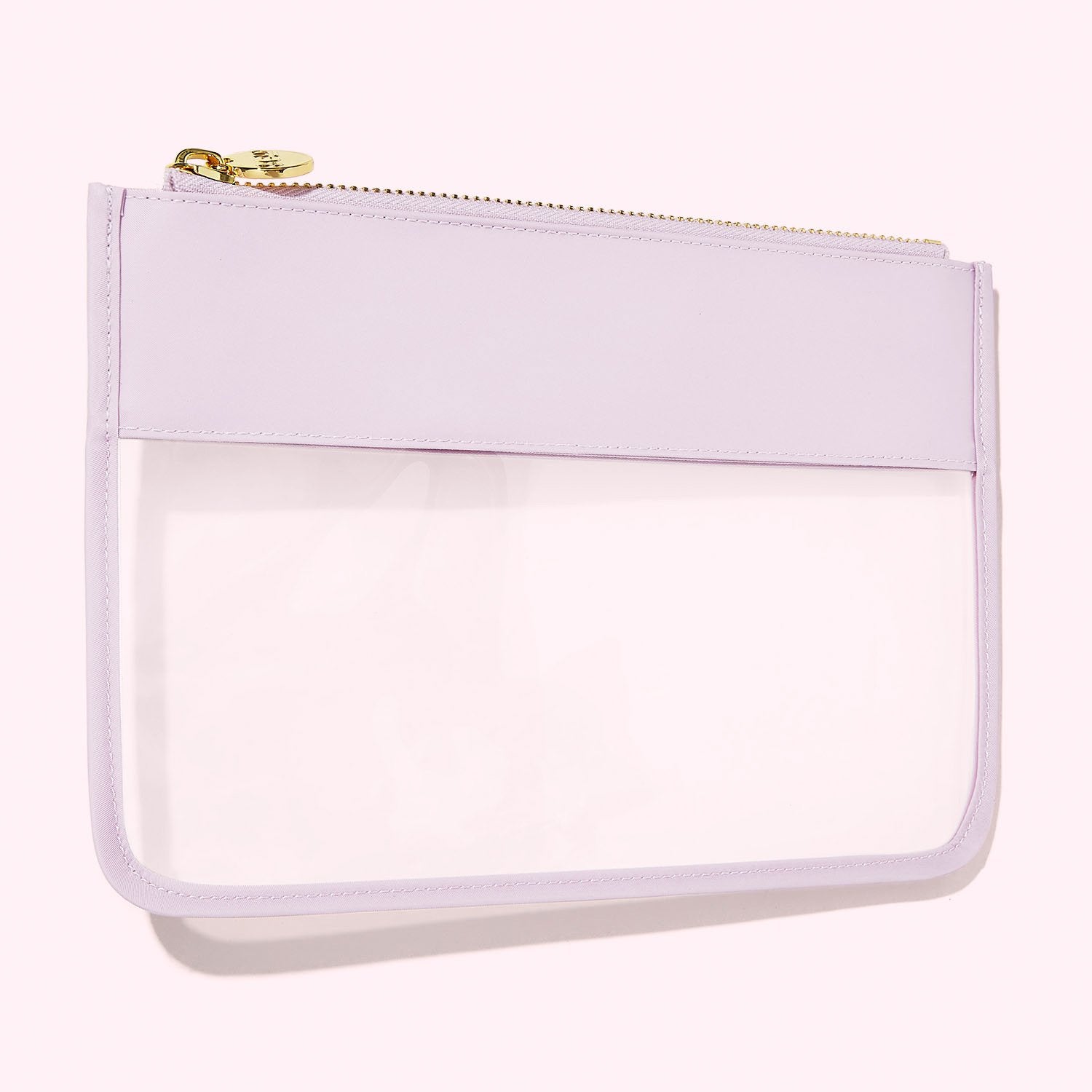 Clear Flat Pouch | Lilac