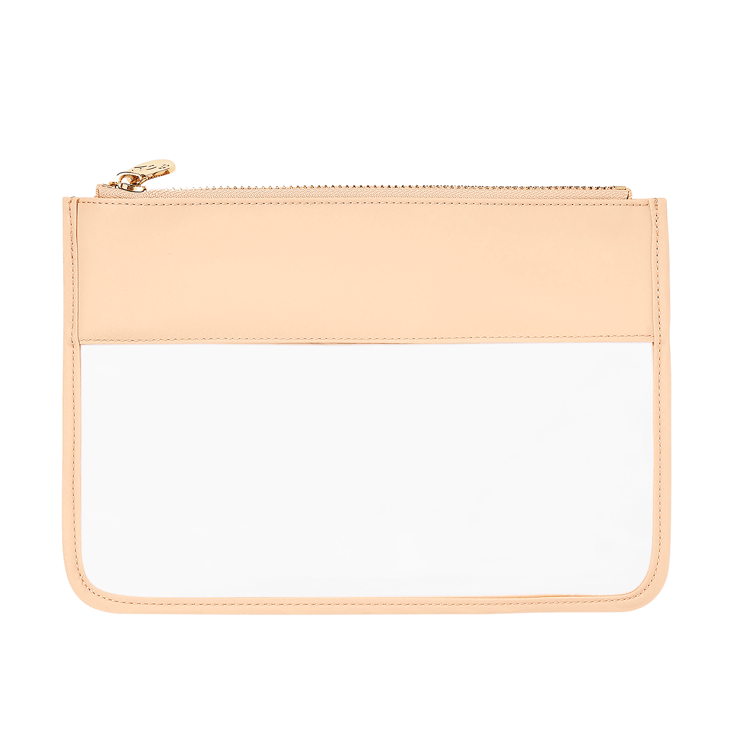 Clear Flat Pouch | Sand