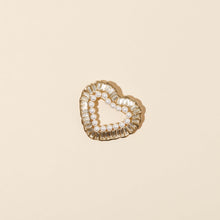 Open Heart Brooch