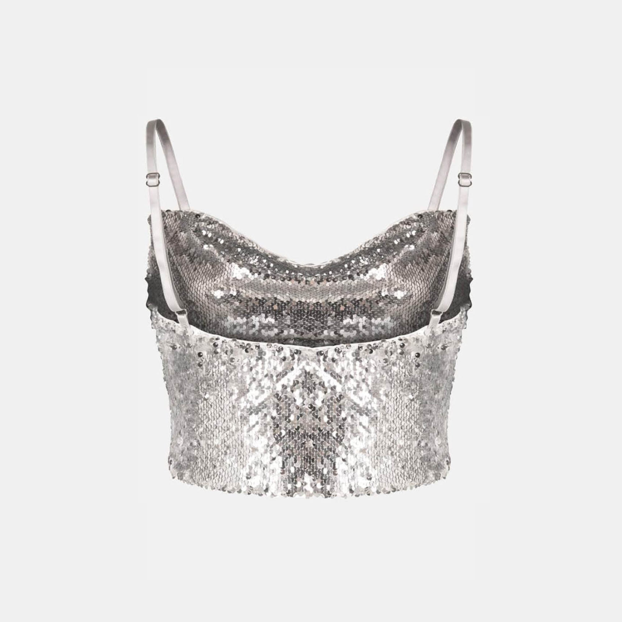 OW Collection Sequin Top | Glitter