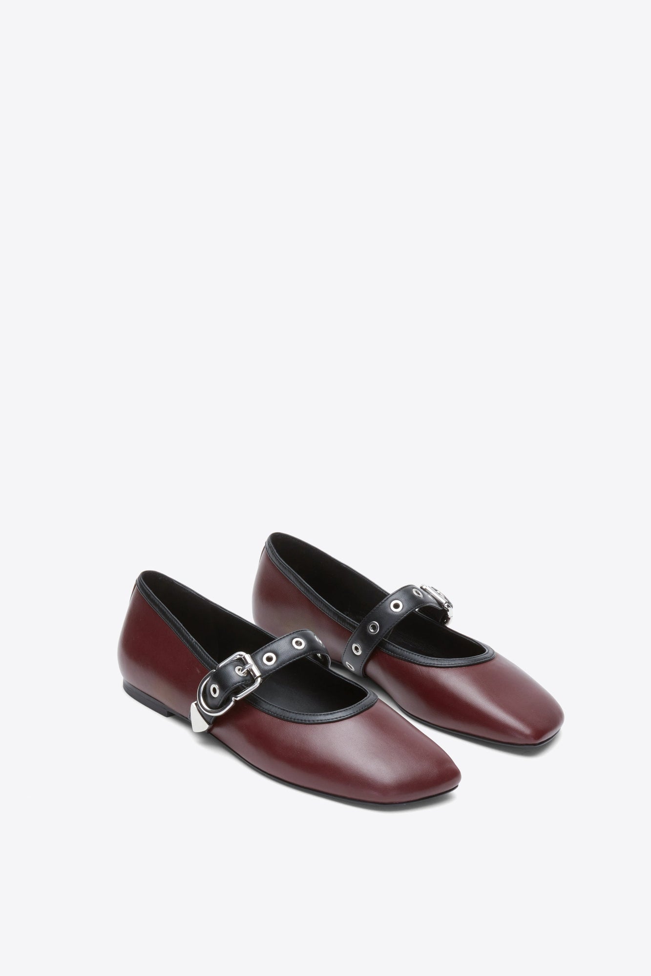 ID Mary Jane Flat | Ox Blood