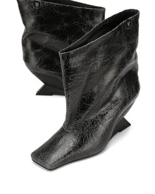 Womens | Shade Leather Boot | Black