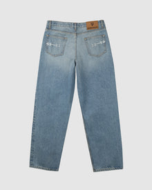 Mens | Signature Baggy Denim Jean | Light Blue