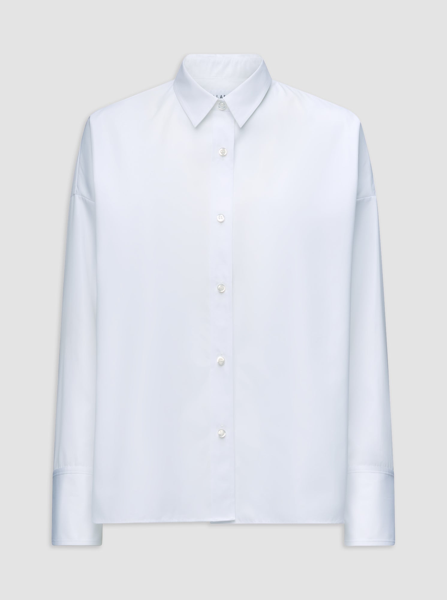 Sirene Scarf Back Shirt | White