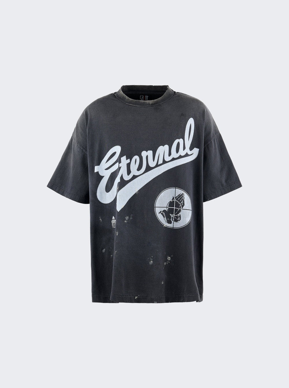 Saint Mxxxxxx X Fear Of God | Saint Of God Tee | Black