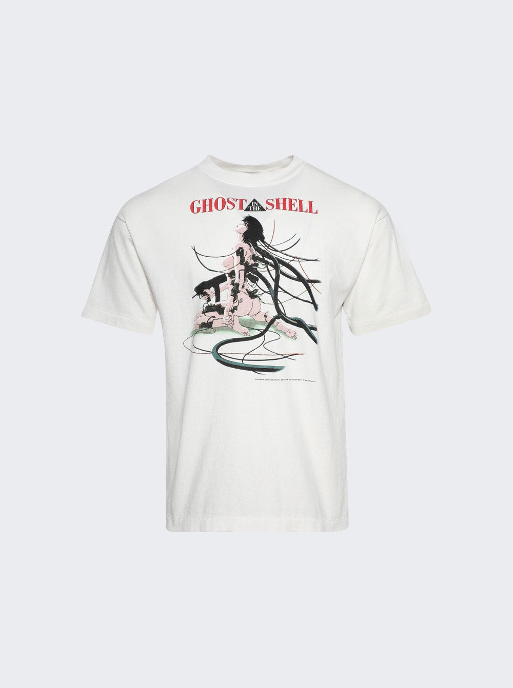 Men | Saint Mxxxxxx | Ghost In The Shell Short Sleeve T-shirt | White
