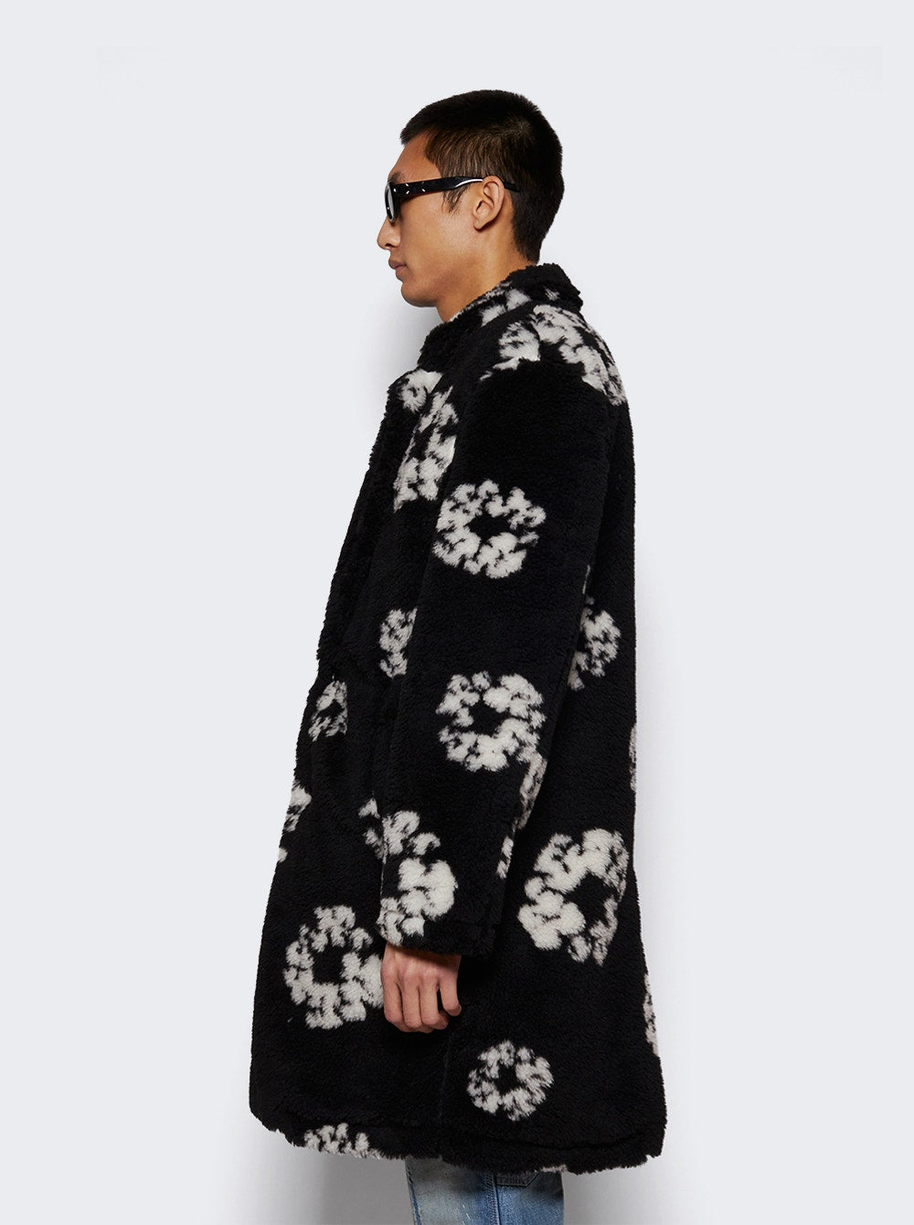 Men | Saint Mxxxxxx X Denim Tears | Coat | Black