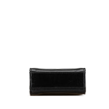Chanel | Pre-Owned Calfskin CC Chevron Medal Envelope Vertical Clutch With Chain | Black