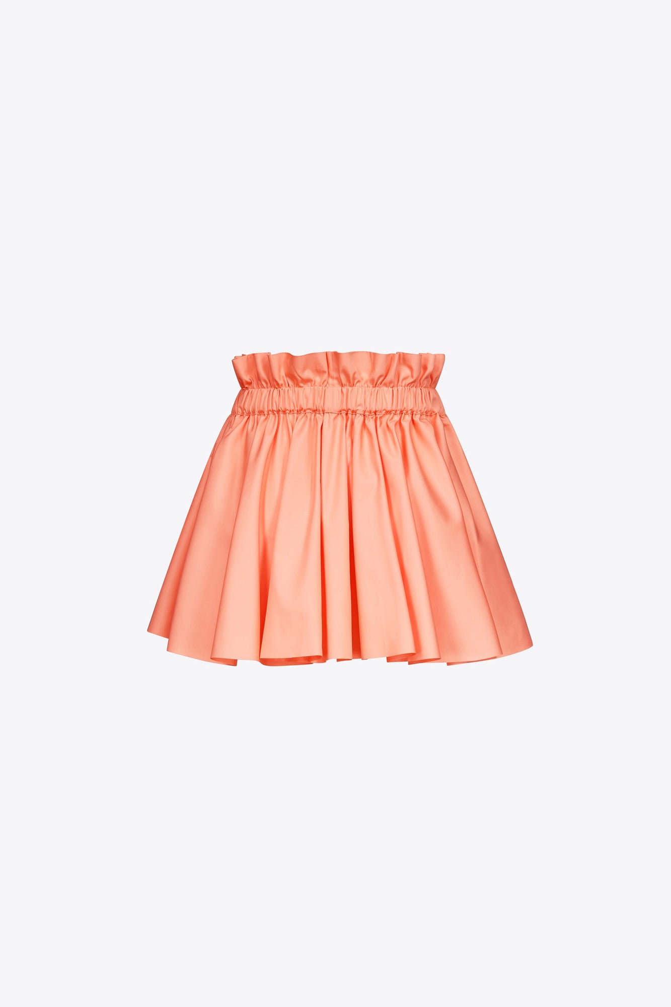 Ruffle Flower Mini Skirt | Sweet Salmon