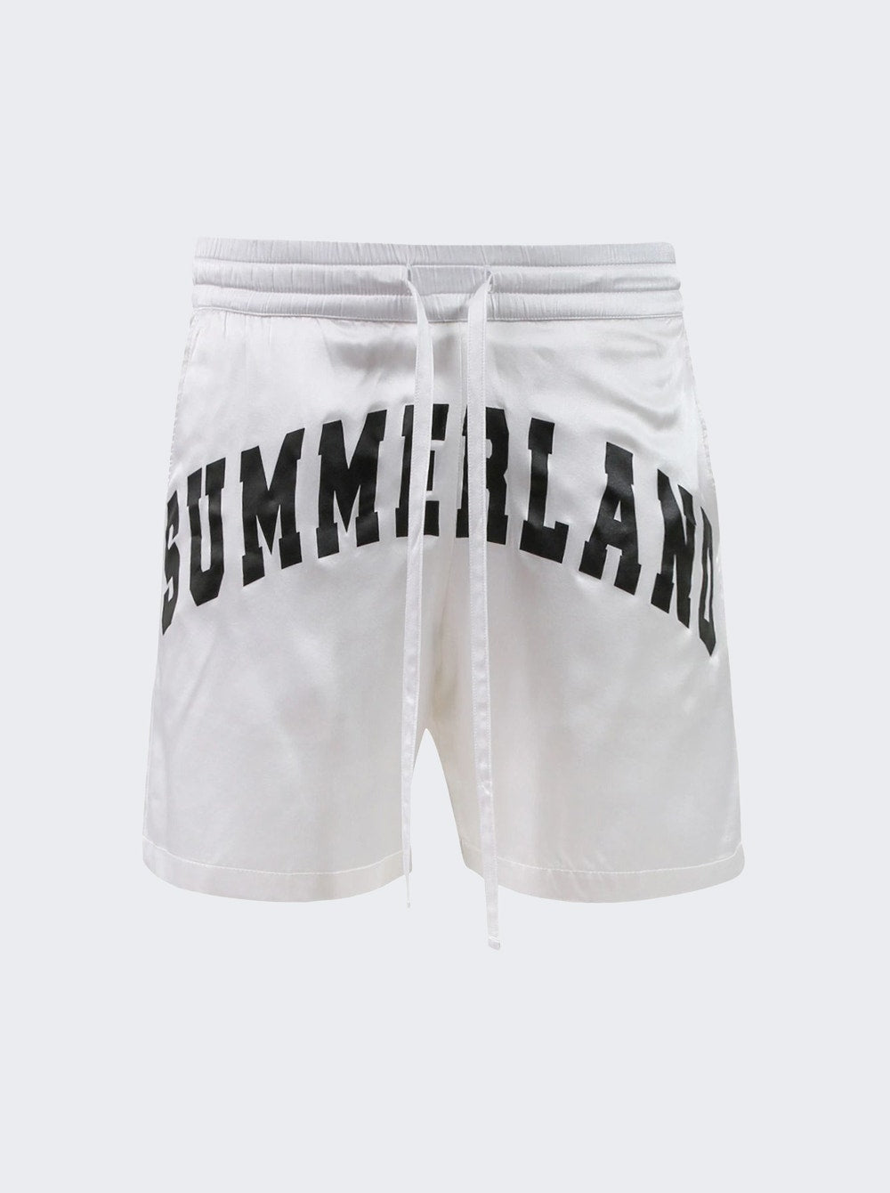 Men | NAHMIAS | Summerland Silk Shorts | Ivory