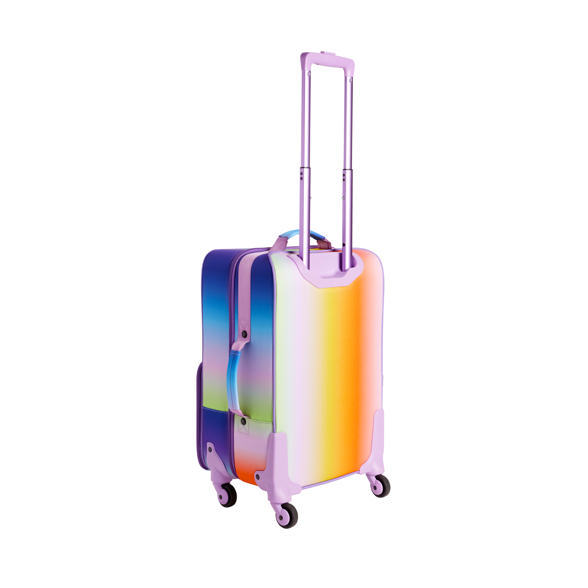 STATE Bags Logan Suitcase Rainbow Gradient Back View Click to Zoom