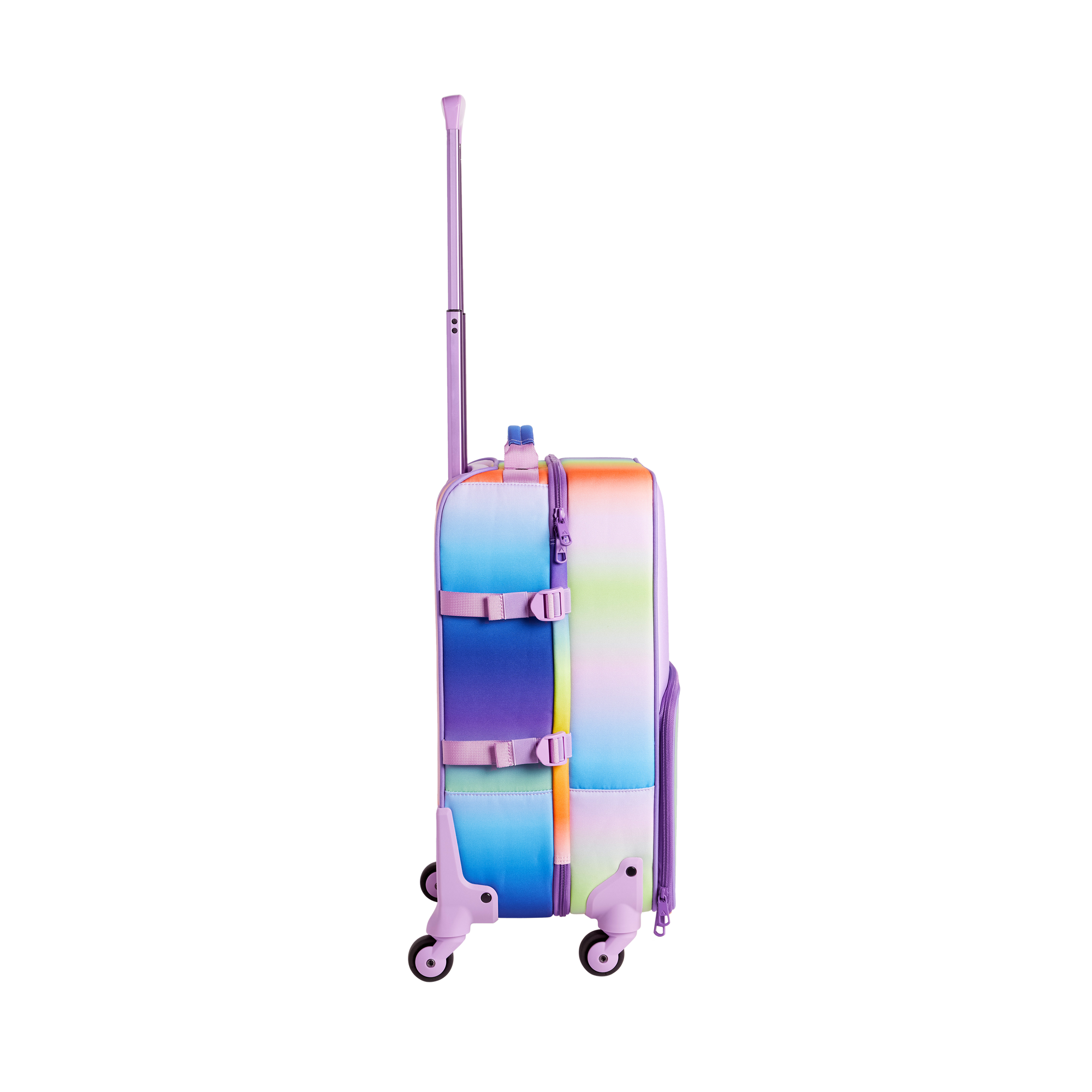 STATE Bags Logan Suitcase Rainbow Gradient Side View 2 Click to Zoom