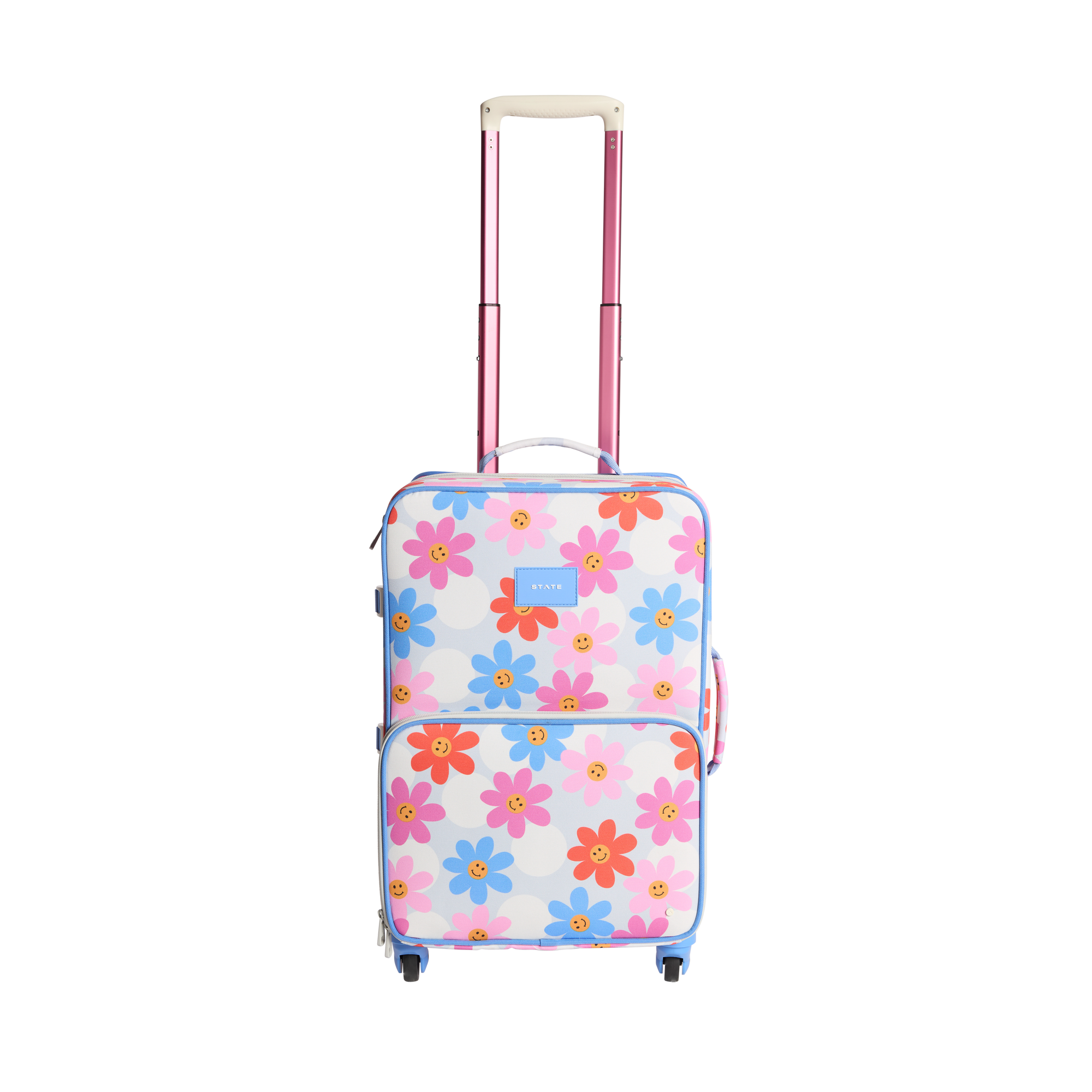 STATE Bags Logan Suitcase Daisies Front View Click to Zoom