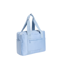 STATE Bags Jordan Diaper Tote Nylon Ice Blue Back View Click to Zoom