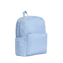 STATE Bags Lorimer Diaper Bag Nylon Ice Blue Side View Click to Zoom